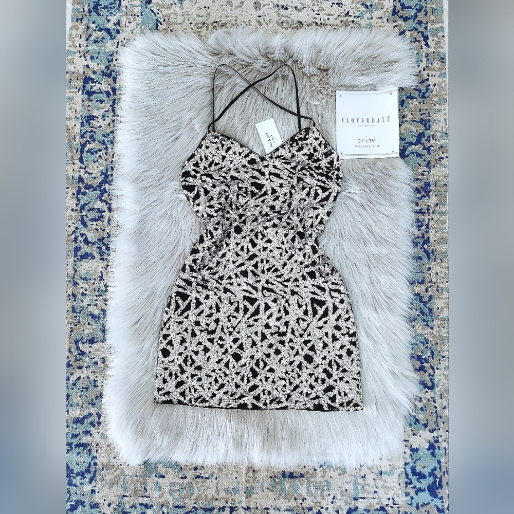 sequin | mini dress